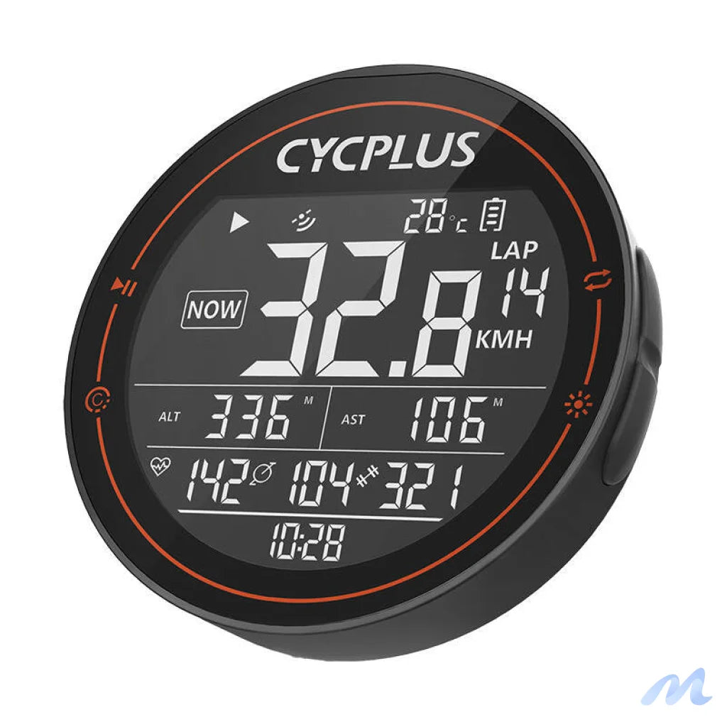 Cycplus M2 bicycle computer - compatibile with Strava, Trainingpeaks etc.