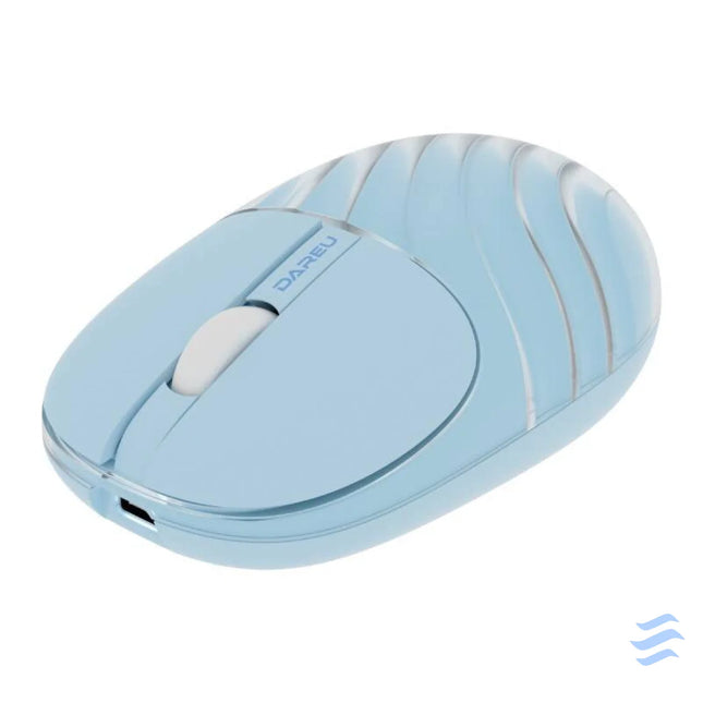 Dareu LM135G Wireless Mouse Blue Wireless
