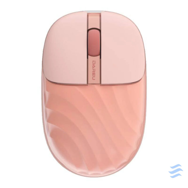 Dareu LM135G Wireless Mouse Pink Mice keyboards