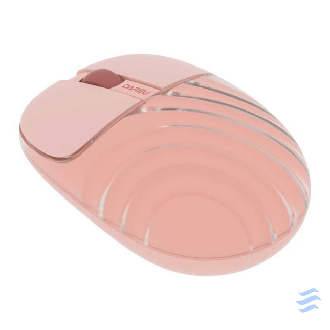 Dareu LM135G Wireless Mouse Pink Mice keyboards