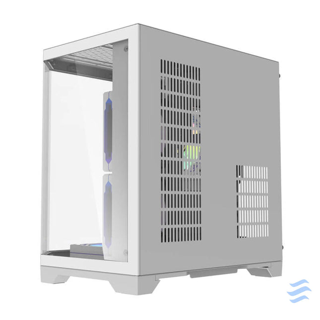 Darflash FT350 computer case + 5 aRGB fans (white) With fan