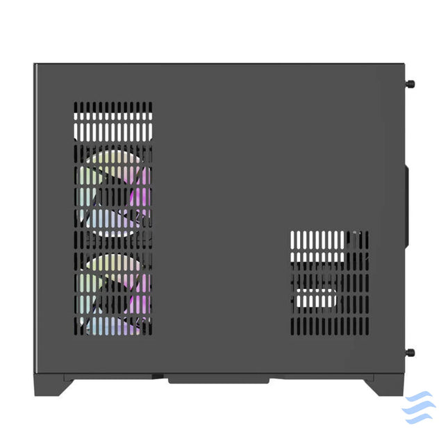 Darflash FT418 computer case + 6 aRGB fans (black) With fan