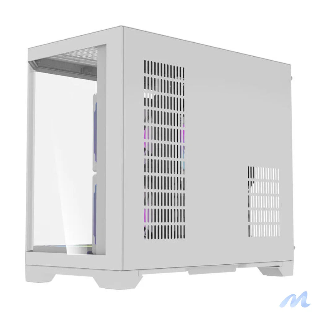 Darflash FT418 computer case + 6 aRGB fans (white)