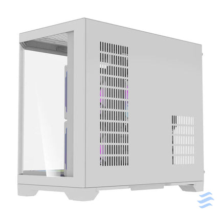 Darflash FT418 computer case + 6 aRGB fans (white) With fan