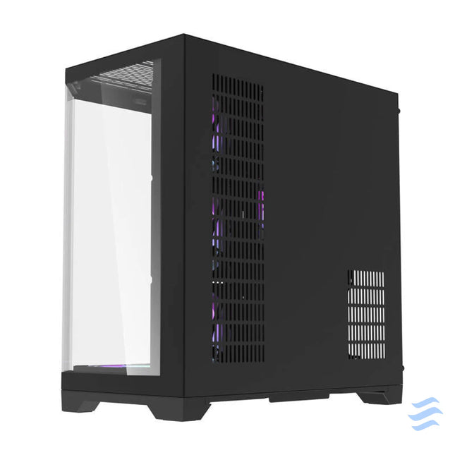 Darflash FT418 PRO computer case + 7 aRGB fans (black) With fan
