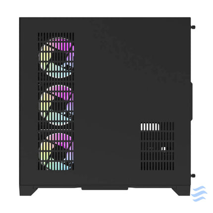 Darflash FT418 PRO computer case + 7 aRGB fans (black) With fan