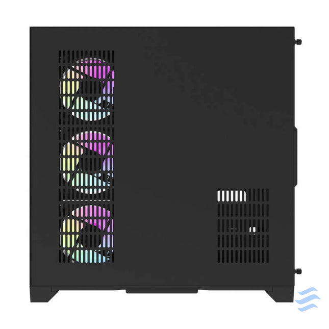 Darflash FT418 PRO computer case + 7 aRGB fans (black) With fan