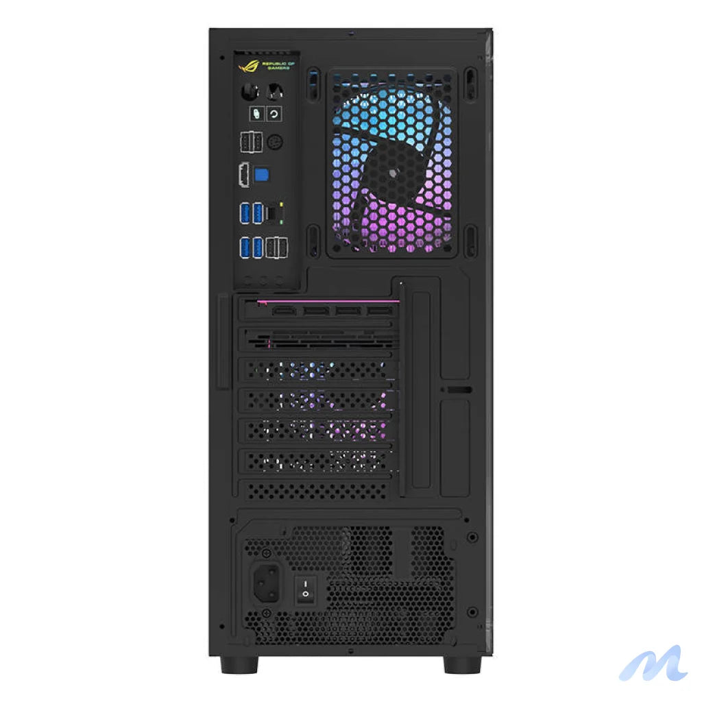 Darkflash A290 computer case (black) + 3 fans