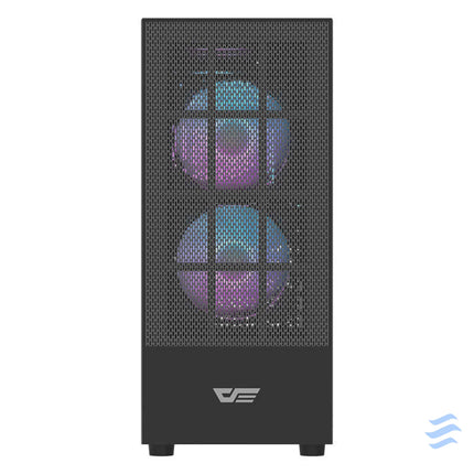 Darkflash A290 computer case (black) + 3 fans With fan