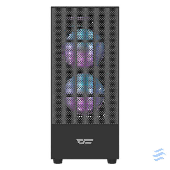 Darkflash A290 computer case (black) + 3 fans With fan