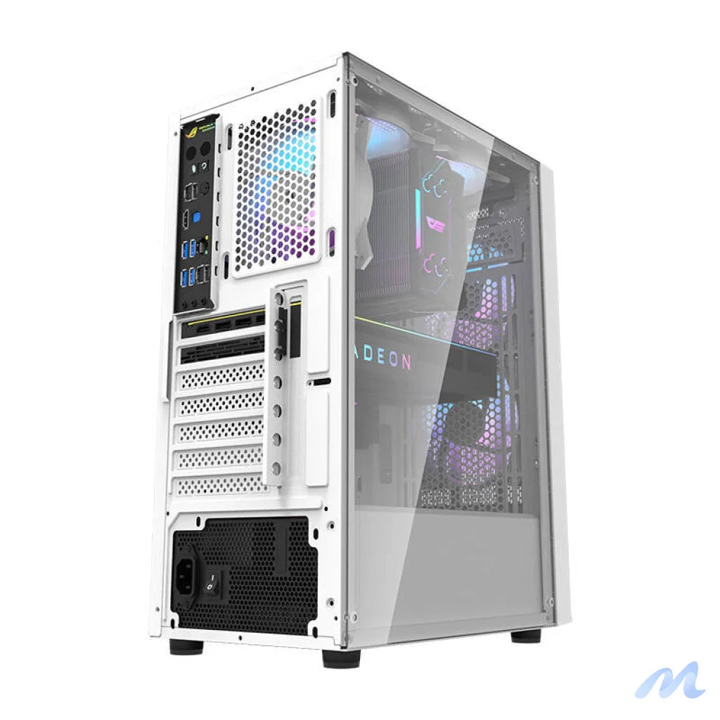 Darkflash A290 computer case (white) + 3 RGB fans