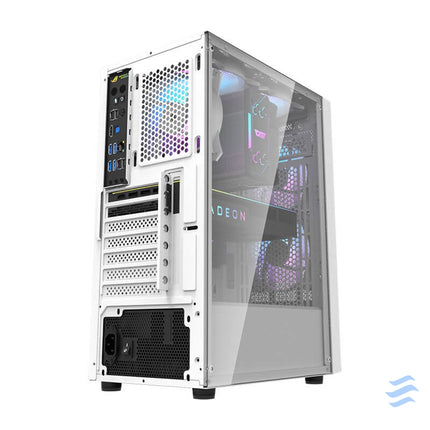 Darkflash A290 computer case (white) + 3 RGB fans With fan