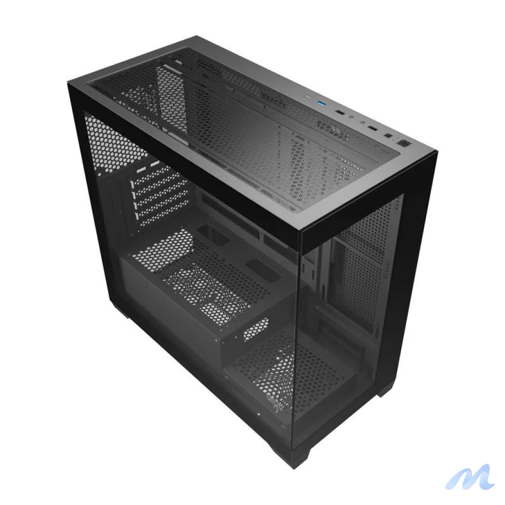 Darkflash C218M computer case + 6 ARGB fans (black)