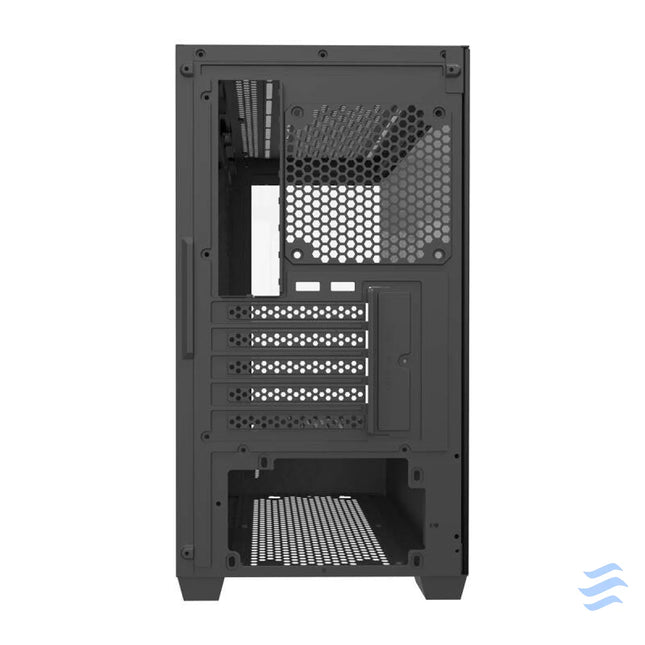 Darkflash C218M computer case + 6 ARGB fans (black) With fan