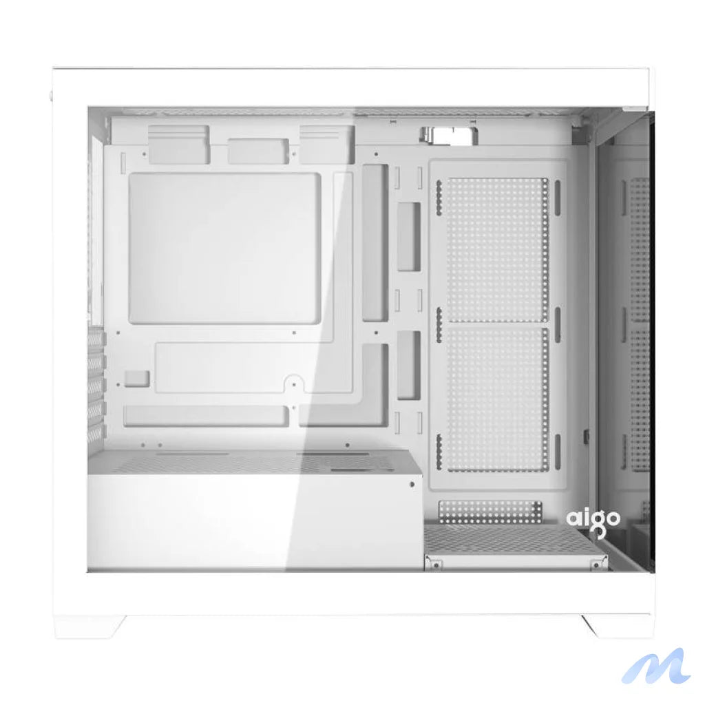 Darkflash C218M computer case + 6 ARGB fans (white)