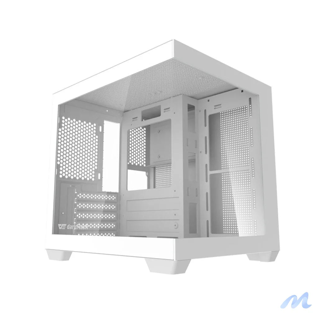 Darkflash C275P computer case without fans (White)