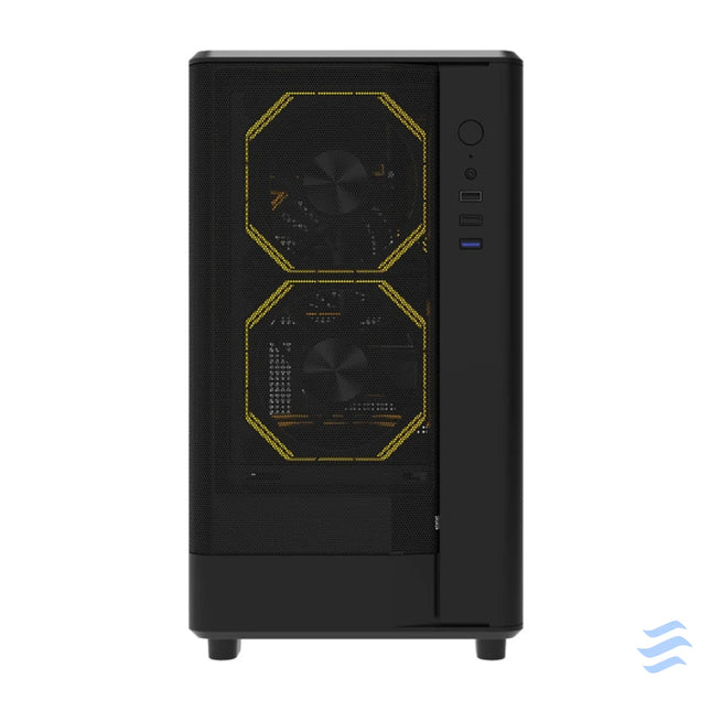 Darkflash DB330M Mesh computer case (black) Without fan
