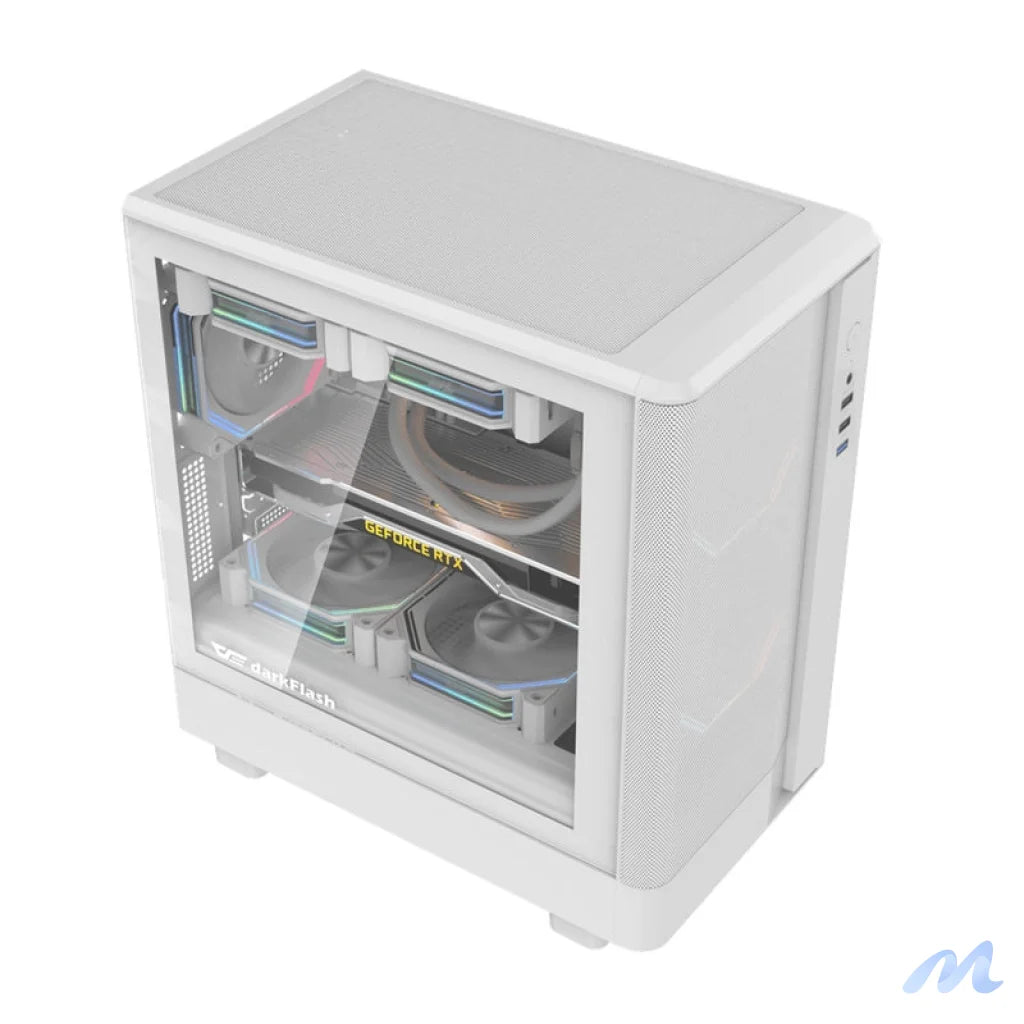 Darkflash DB330M Mesh computer case (white)