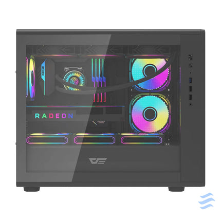 Darkflash DB460M computer case (black) Without fan