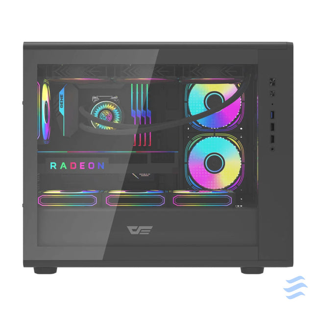 Darkflash DB460M computer case (black) Without fan