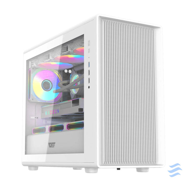 Darkflash DB460M computer case (white) Without fan