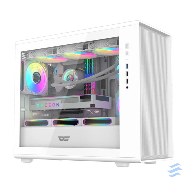 Darkflash DB460M computer case (white) Without fan
