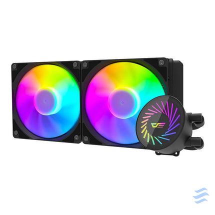 Darkflash DCS240 CPU liquid cooling (black) Water cooling