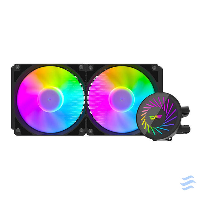 Darkflash DCS240 CPU liquid cooling (black) Water cooling