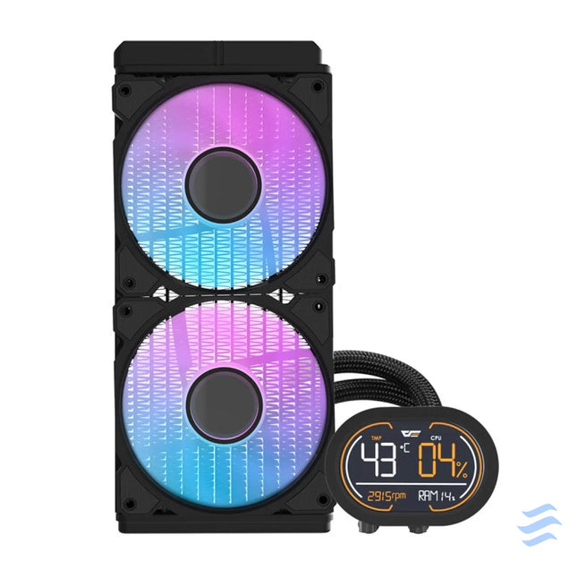 Darkflash DH240D CPU water cooler (black) Water cooling