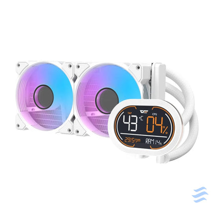 Darkflash DH240D CPU water cooler (white) Water cooling