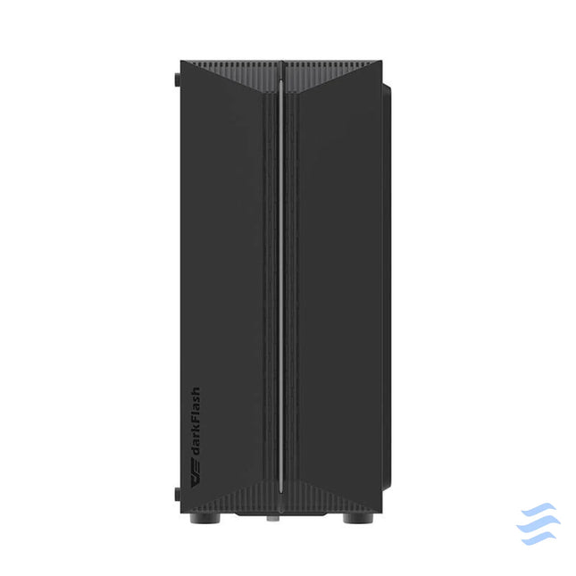 Darkflash DK151 LED computer case (black) + 3 RGB fans With fan