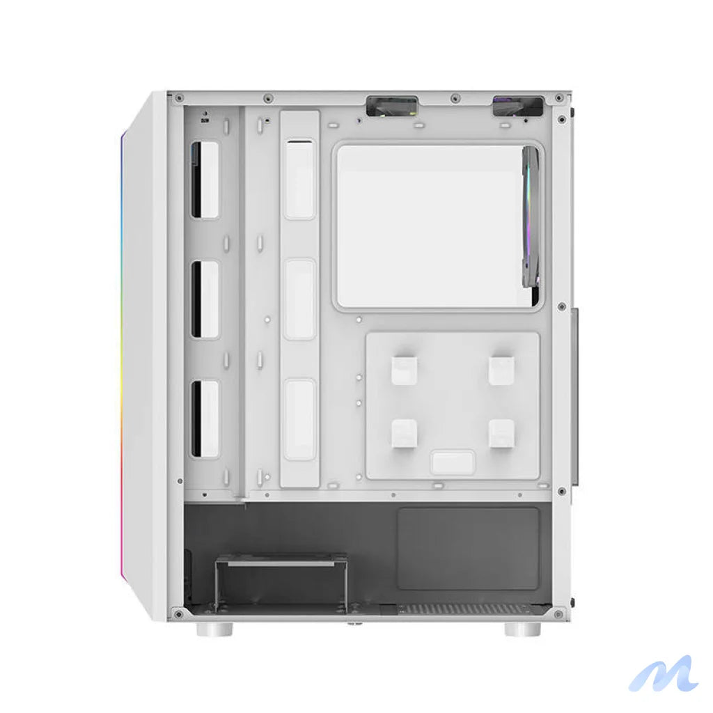 Darkflash DK151 LED computer case (white) + 3 RGB fans