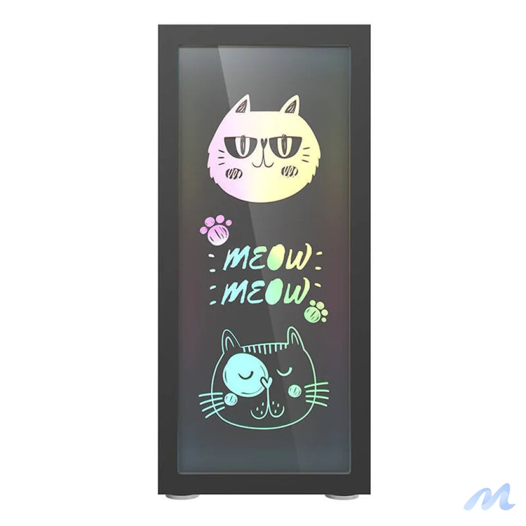 Darkflash DK210 Graffiti computer case (black)