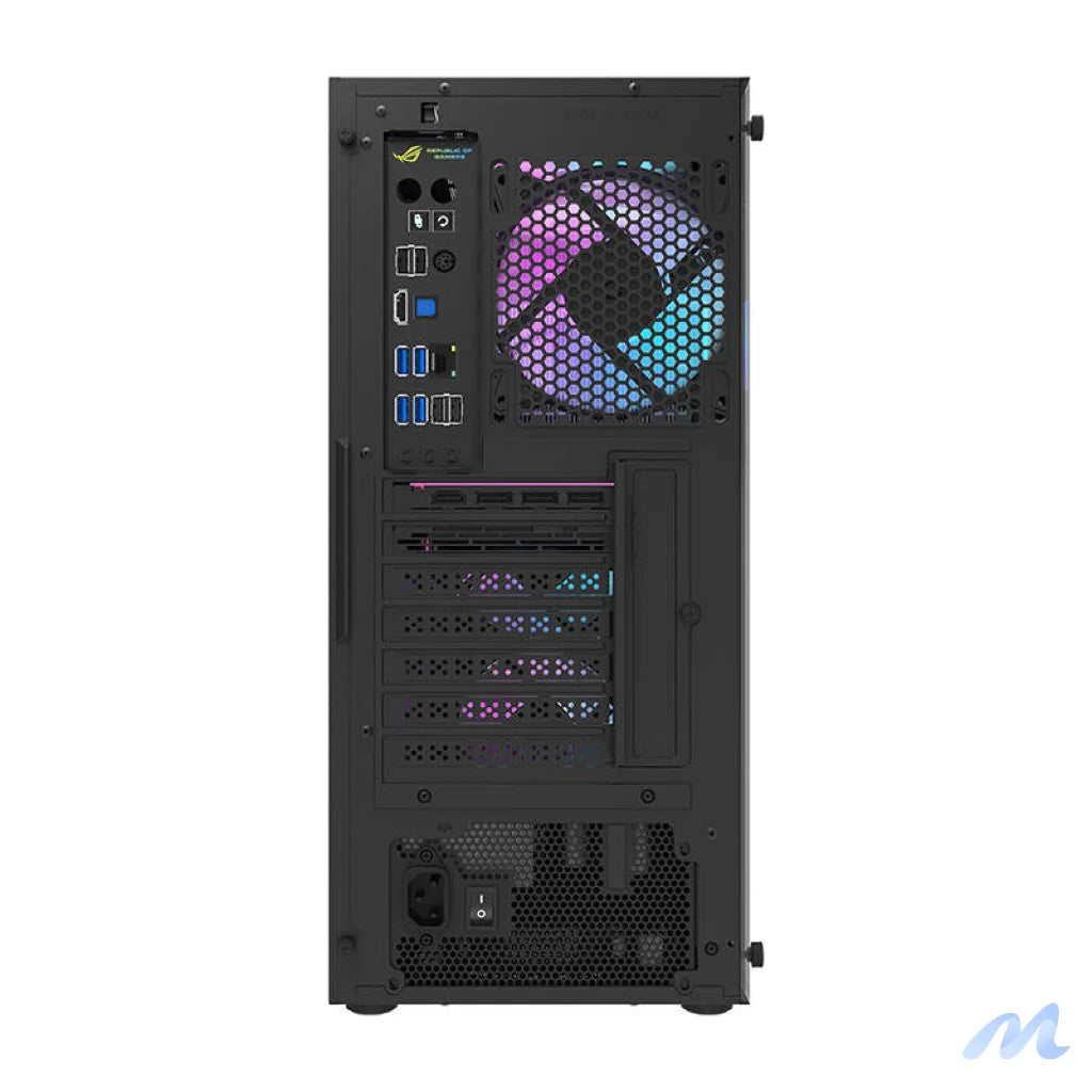 Darkflash DK351 computer case (black) + 4 RGB fans