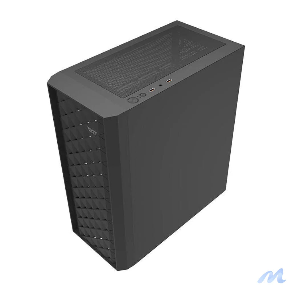 Darkflash DK351 computer case (black) + 4 RGB fans