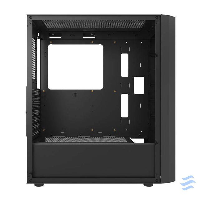 Darkflash DK351 computer case (black) + 4 RGB fans With fan