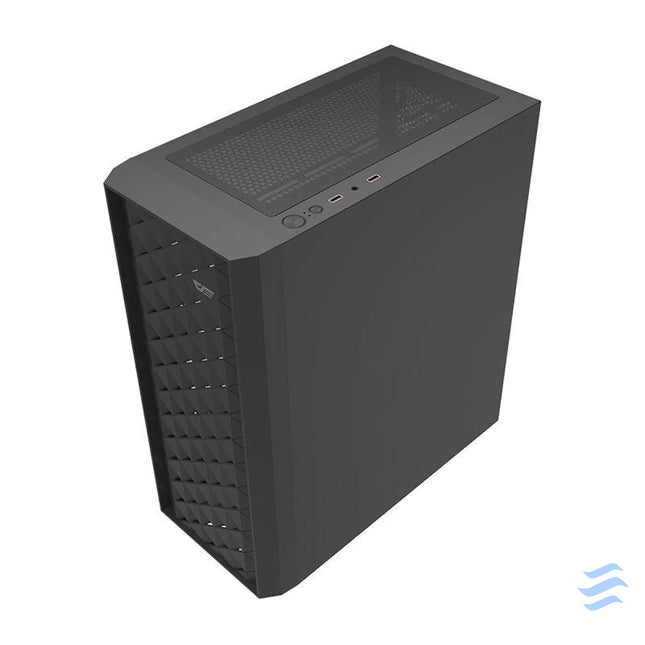 Darkflash DK351 computer case (black) + 4 RGB fans With fan
