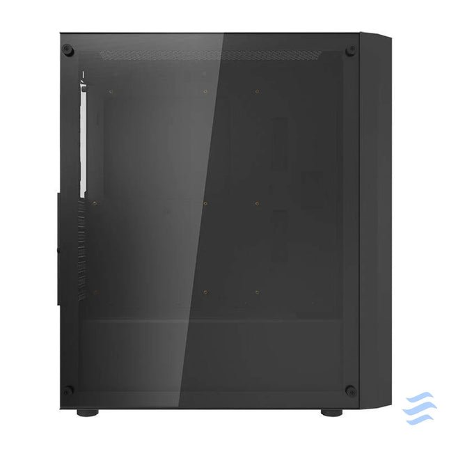 Darkflash DK351 computer case (black) + 4 RGB fans With fan