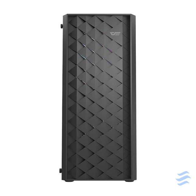 Darkflash DK351 computer case (black) + 4 RGB fans With fan