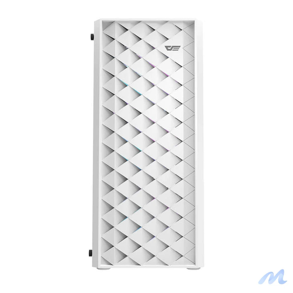 Darkflash DK351 computer case (white) + 4 RGB fans