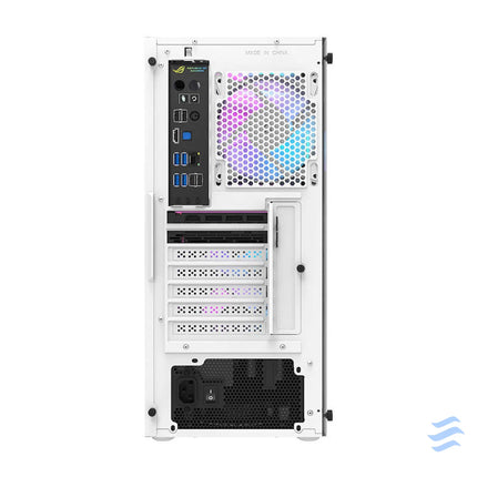 Darkflash DK351 computer case (white) + 4 RGB fans With fan