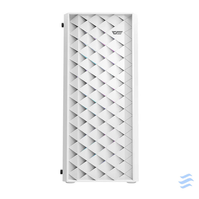 Darkflash DK351 computer case (white) + 4 RGB fans With fan