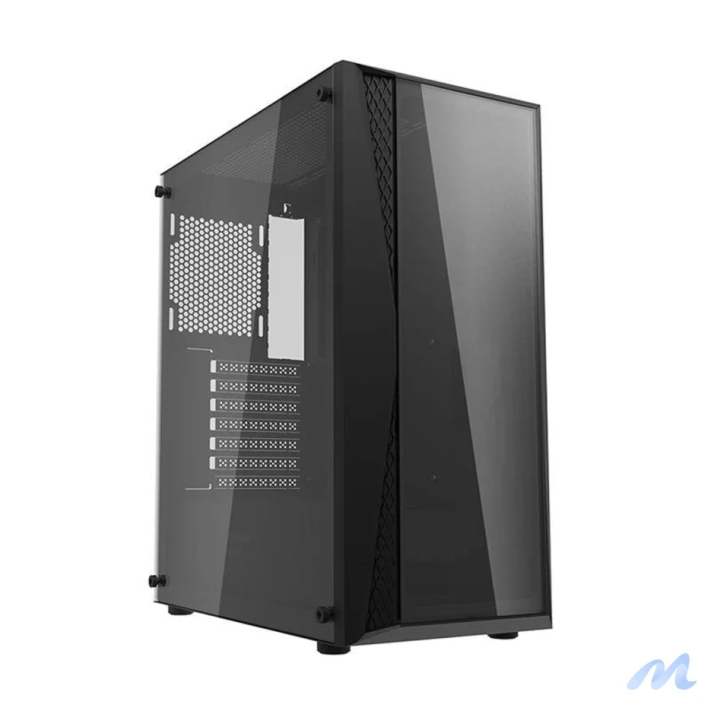 Darkflash DK352 Plus computer case (black) + 4 RGB fans