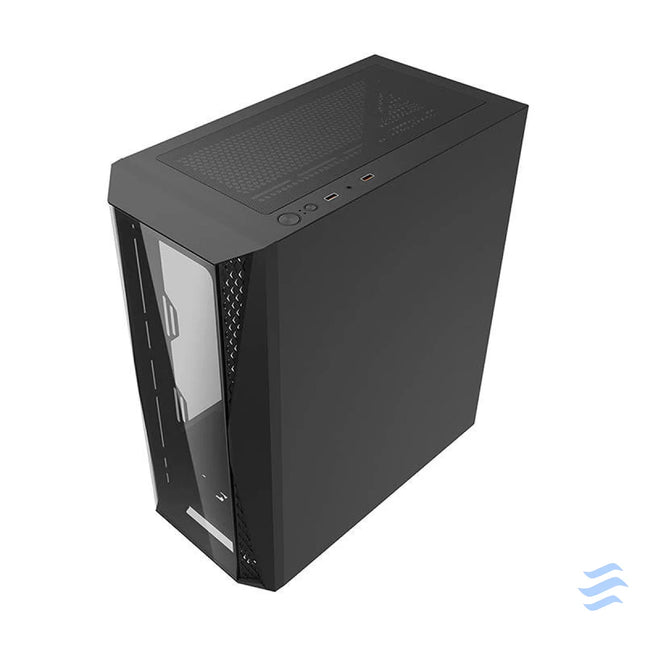 Darkflash DK352 Plus computer case (black) + 4 RGB fans With fan