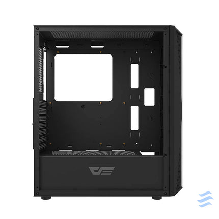 Darkflash DK352 Plus computer case (black) + 4 RGB fans With fan