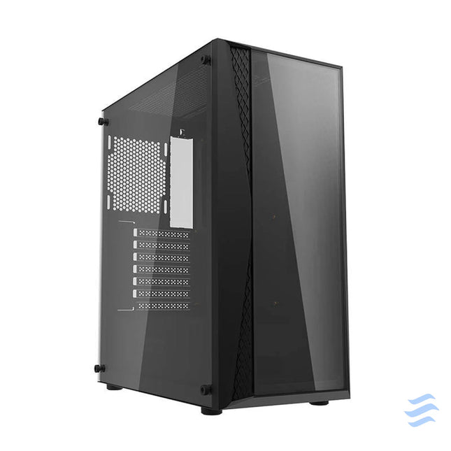 Darkflash DK352 Plus computer case (black) + 4 RGB fans With fan