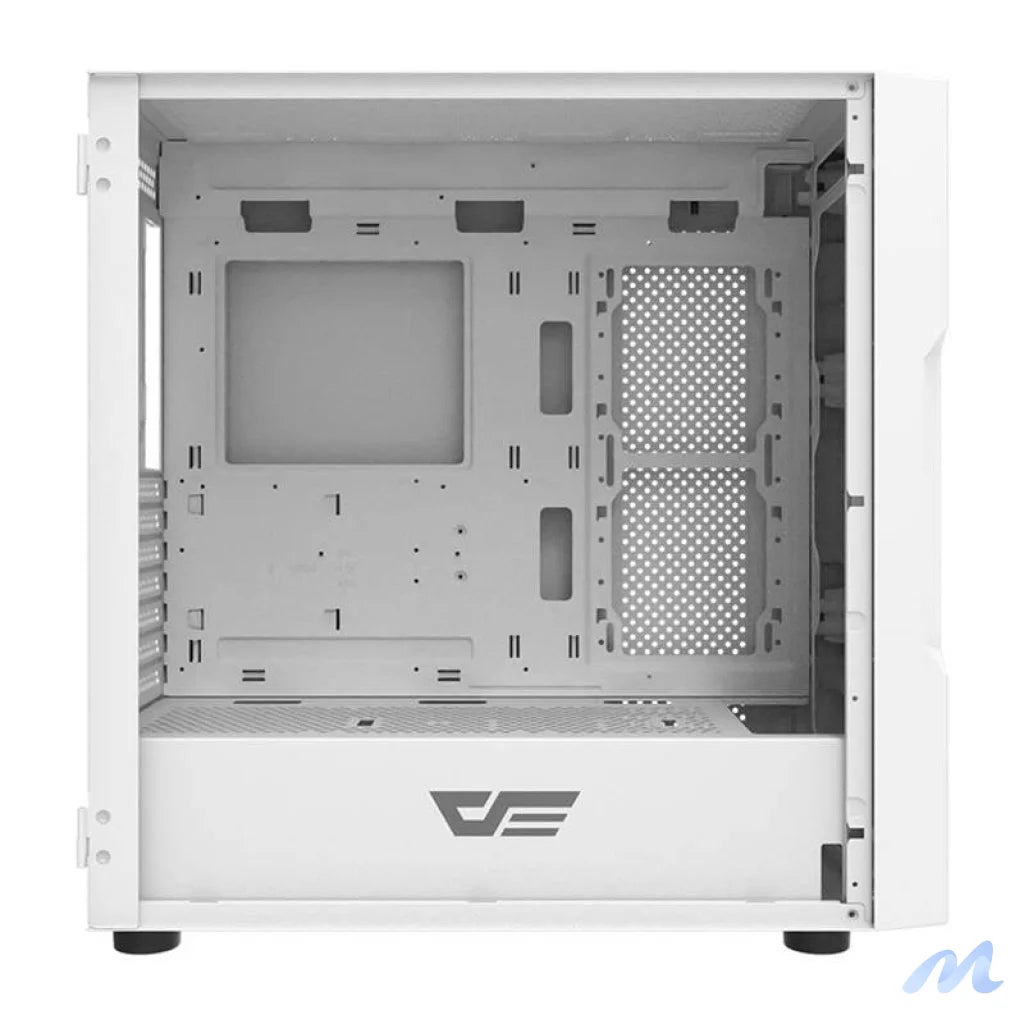 Darkflash DK431 computer case (white) + 4 fans
