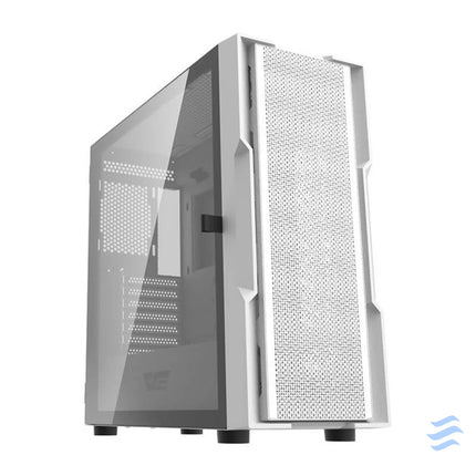 Darkflash DK431 computer case (white) + 4 fans With fan