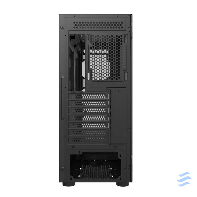 Darkflash DK431 Glass computer case (black) + 4 RGB fans With fan