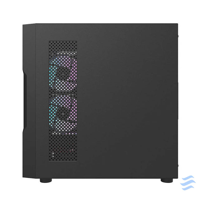 Darkflash DK431 Mesh computer case (black) + 4 ARGB fans With fan
